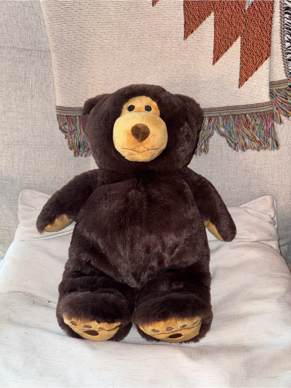Vintage Warm Buddy Beary Bear Microwavable Therapy Plush 16”